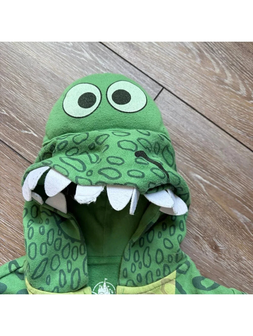 Disney Parks Toy Story Rex Zip Up Hoodie